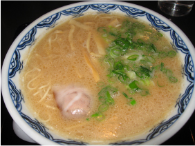 赤のれんのラーメン